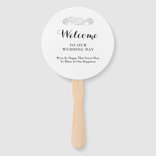 Ibiza Wedding Destination Fächer (Rückseite)