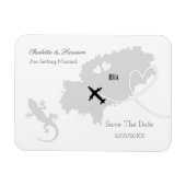 Ibiza Wedding Destination Save the Date Magnet (Horizontal)