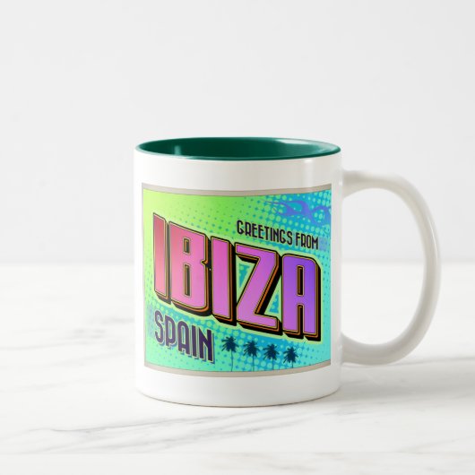 IBIZA ZWEIFARBIGE TASSE (Rechts)