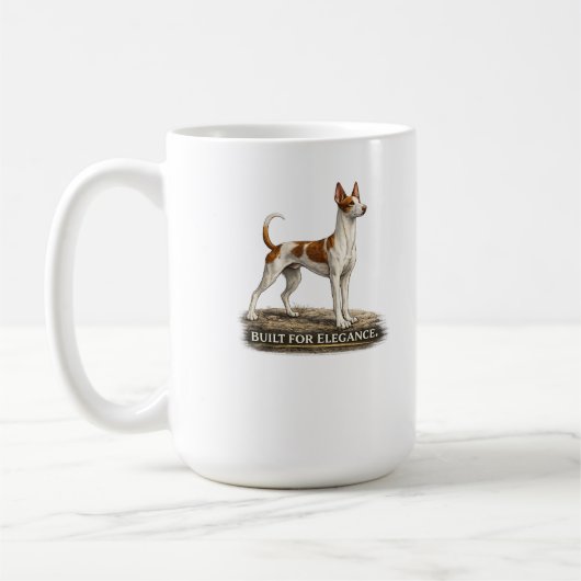 Ibizan Hound – Built For Elegance Kaffeetasse (Links)