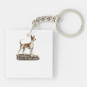 Ibizan Hound – Built For Elegance Schlüsselanhänger (Rückseite)