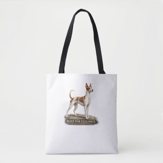 Ibizan Hound – Built For Elegance Tasche (Vorderseite)