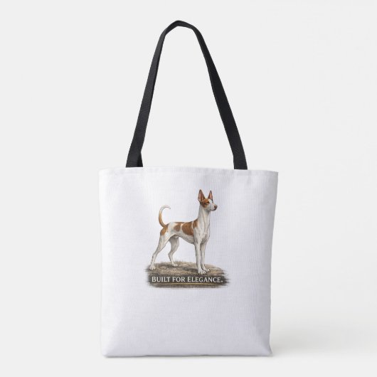 Ibizan Hound – Built For Elegance Tasche (Rückseite)