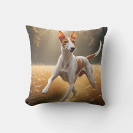 Ibizan Hound Elegant Throw Kissen