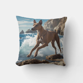 Ibizan Hound Elegant Throw Kissen