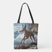Ibizan Hound Elegante Tasche (Rückseite)