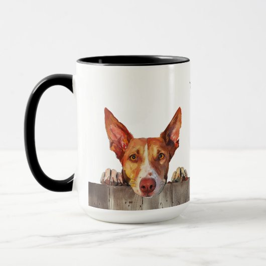 Ibizan Hound Hund Tasse (Links)