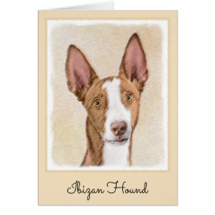 Ibizan Hound Malerei - Niedliche Original Hunde Ku
