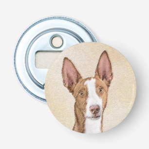 Ibizan Hound Malerei - Niedliche Original Hunde Ku Flaschenöffner