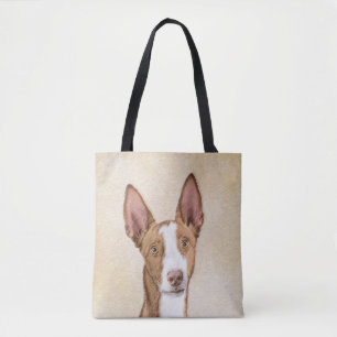 Ibizan Hound Malerei - Niedliche Original Hunde Ku Tasche