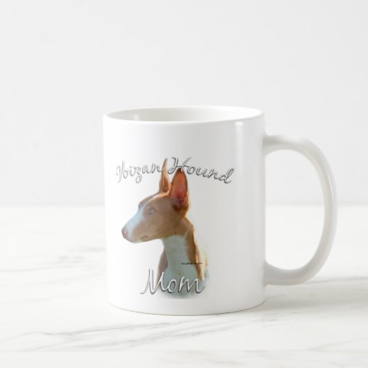 Ibizan Hound Mama 2 Kaffeetasse (Rechts)