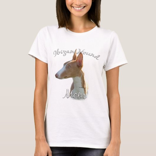 Ibizan Hound Mama 2 T-Shirt (Vorderseite)
