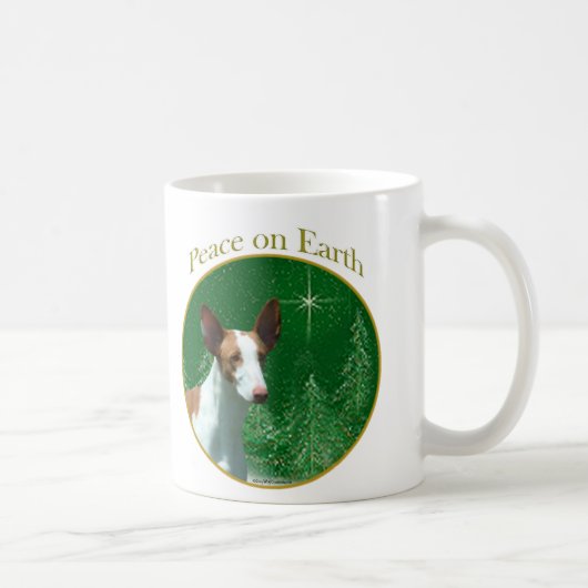 Ibizan Hound Peace Kaffeetasse (Rechts)