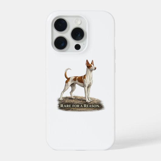 Ibizan Hound – Rare For A Reason iPhone Hülle (Rückseite)