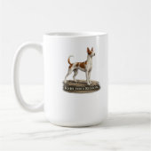 Ibizan Hound – Rare For A Reason Kaffeetasse (Links)