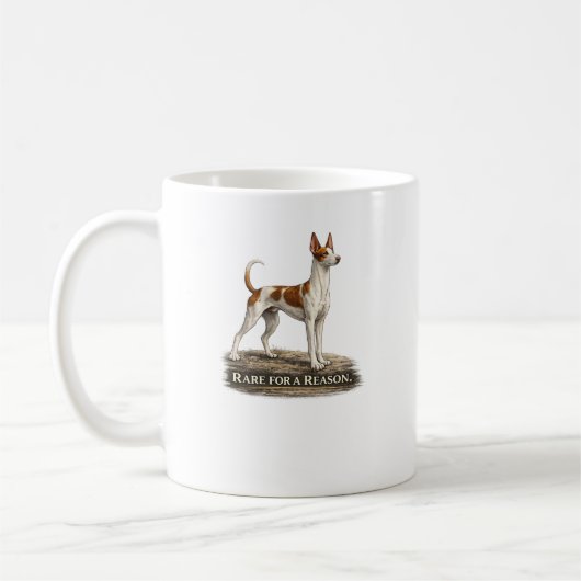 Ibizan Hound – Rare For A Reason Kaffeetasse (Links)