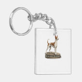 Ibizan Hound – Rare For A Reason Schlüsselanhänger (Vorderseite links)