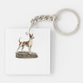 Ibizan Hound – Rare For A Reason Schlüsselanhänger (Rückseite)