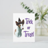 Ibizan Hound Trick Postkarte (Stehend Vorderseite)