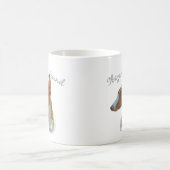 Ibizan Hound Vater 2 Kaffeetasse (Mittel)