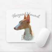 Ibizan Hound Vater 2 Mousepad (Mit Mouse)