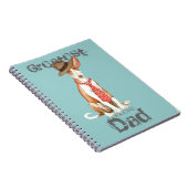 Ibizan Hound Vater Notizblock (Rechte Seite)