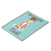 Ibizan Hound Vater Notizblock (Linke Seite)