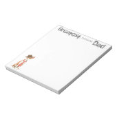 Ibizan Hound Vater Notizblock (Rotiert)