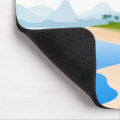 Ibizan Jagdhund-Inselbewohner-Mausunterlage Mousepad (Ecke)