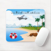 Ibizan Jagdhund-Inselbewohner-Mausunterlage Mousepad (Mit Mouse)