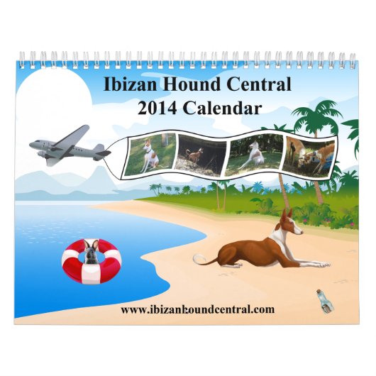 Ibizan Jagdhund-Kalender Kalender (Titelbild)