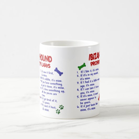 IBIZAN JAGDHUND PL2 KAFFEETASSE (Mittel)