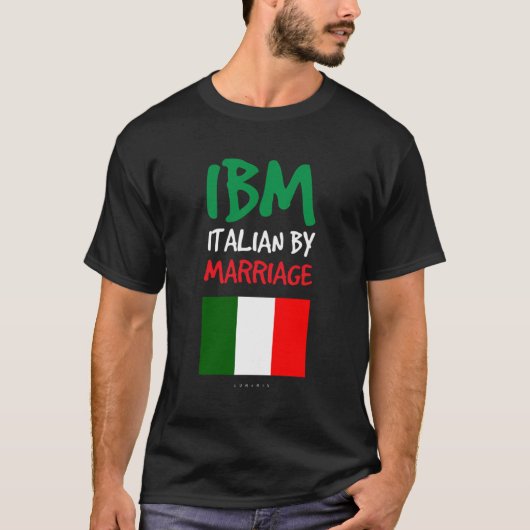 Ibm Italian By Marriage Hoodies Funny Italian Gift (Vorderseite)