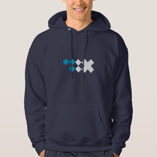 IBM iX Combo Squares Hoodie (Vorderseite)