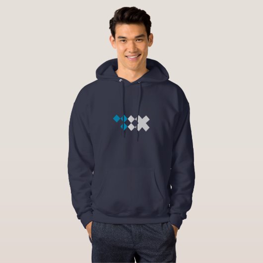 IBM iX Combo Squares Hoodie (Vorne ganz)