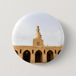 Ibn-Tulun-Moschee in Kairo, Ägypten Button