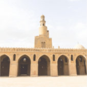 ibn tulun mosque in Kairo, Ägypten Aufkleber (Vorderseite)