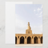 ibn tulun mosque in Kairo, Ägypten Briefpapier (Vorne/Hinten)