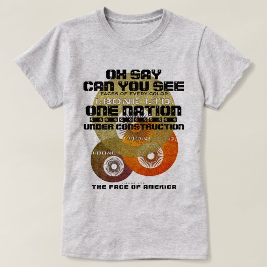 IBONELTD. EINE NATIONALE FAKTOREN DES AMERIKA-T - T-Shirt (Design vorne)