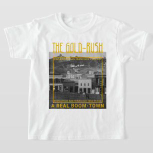 IBONELTD. GOLD-RUSH BOOM STADT 2BW T-Shirt