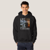 IBONELTD. LEBEN AUF DER ERDE 2db Hoodie (Vorne ganz)