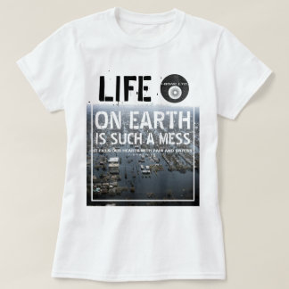 IBONELTD. LEBEN AUF ERDE 3 T - Shirt