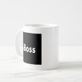 iBoss Kaffeetasse (Vorderseite Links)