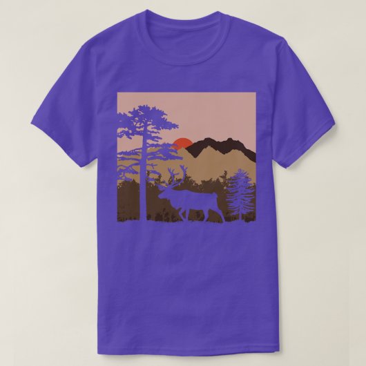 ibou Sunset TShirt (Design vorne)