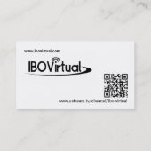 IBOVirtual Visitenkarte (Rückseite)
