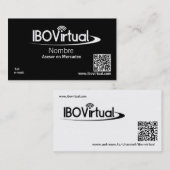 IBOVirtual Visitenkarte (Vorne/Hinten)