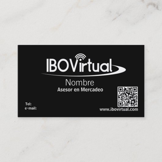 IBOVirtual Visitenkarte (Vorderseite)