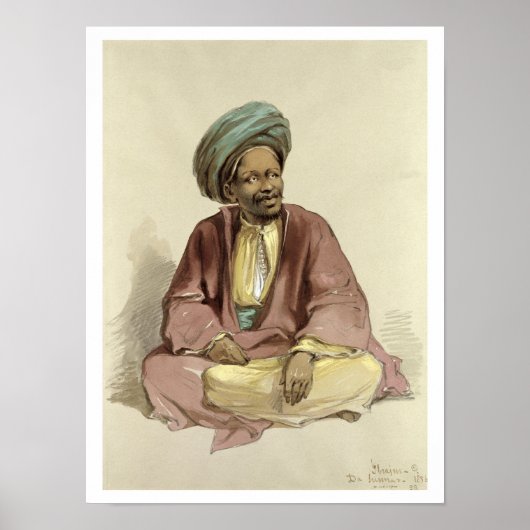 Ibrahim - aus Sunnar, 1856 Poster (Vorne)