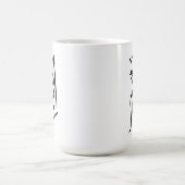 Ibrahim Name in arabischer Kalligrafie Kaffeetasse (Mittel)