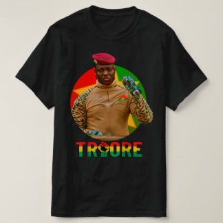Ibrahim Traoré Panafrikanisches T-Shirt – Burkina